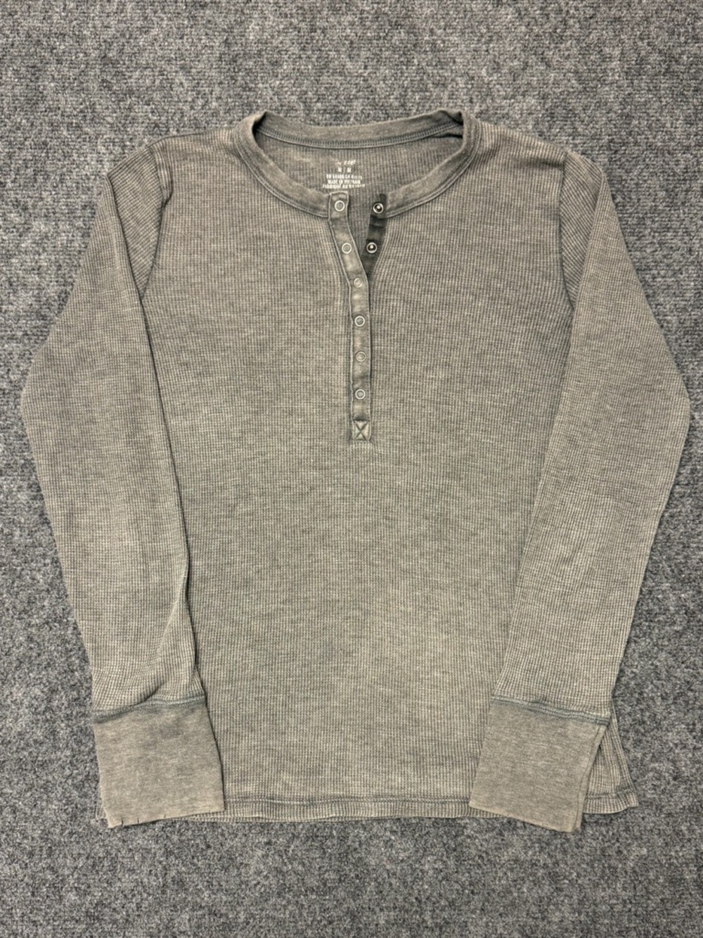 Aerie‎ brand thermal henley shirt